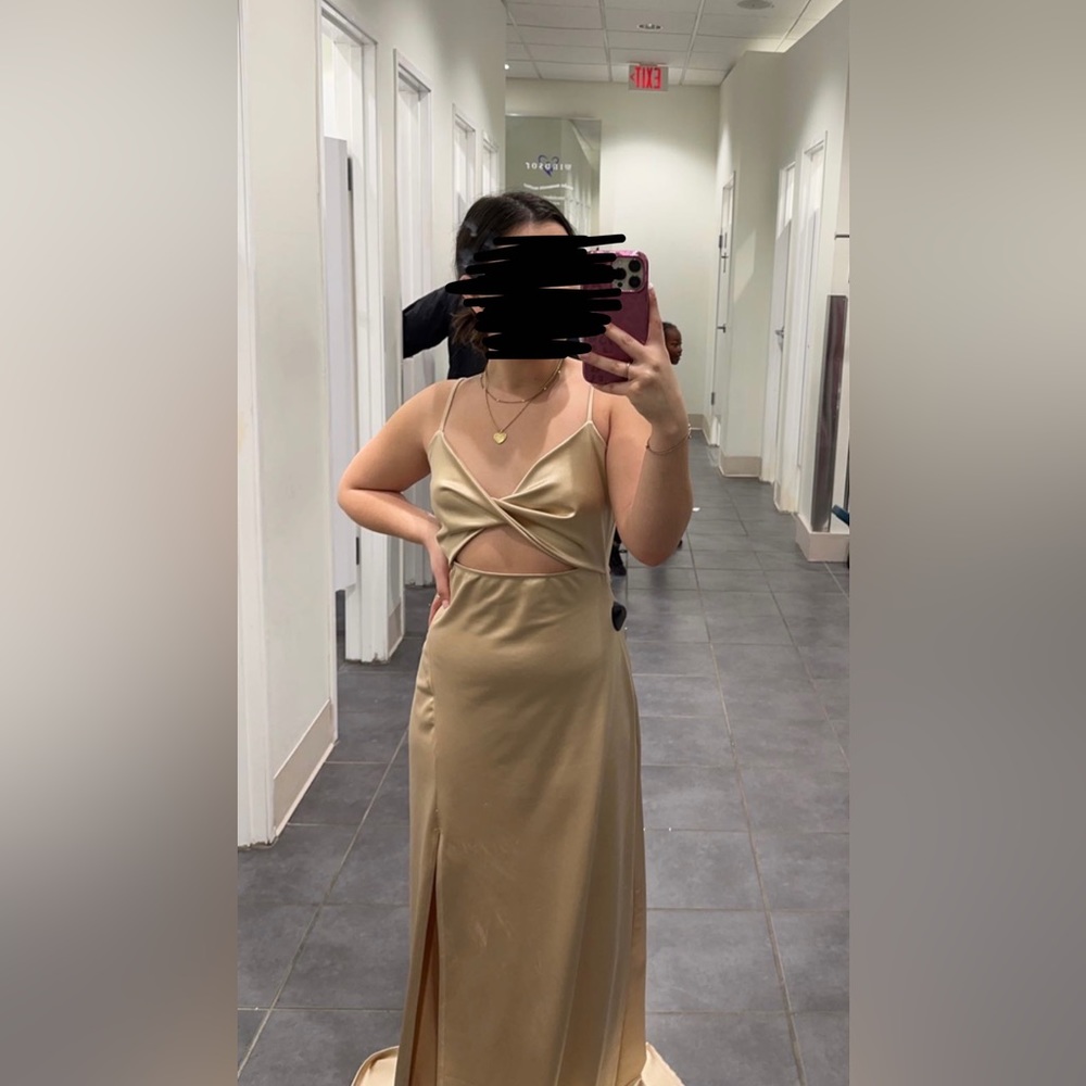 Gold Prom Dress